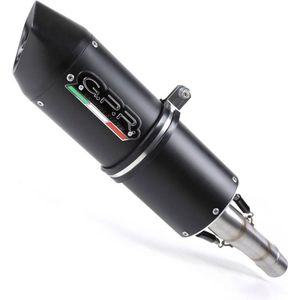 Gpr Exhaust Systems Furore Diavel 1198 11-16 Niet Gehomologeerde Demper Zwart Not Homologated