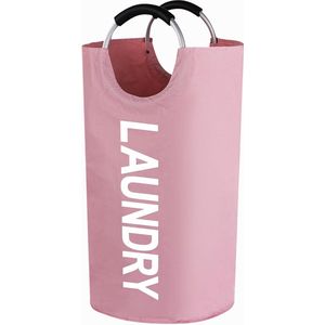 Inovra ® Opvouwbare Wasmand met Grote Capaciteit en Handvatten - Roze