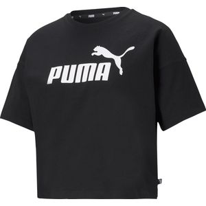 PUMA ESS Cropped Logo Tee T-Shirt Vrouwen - Maat S