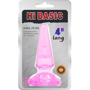 CHISA - Sassy Anal Plug-pink 10,4 X 3,2cm