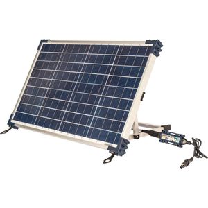 TecMate OptiMate Solar DUO 40W Travel Kit, TM-522-D4-TK, 6-stappen 12V / 12.8V 3.33A gesloten solar accu besparende lader & druppellader