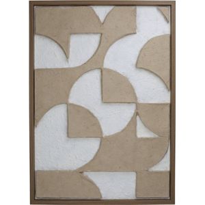 HD Collection Wanddeco D Abstract - Papier/karton - Naturel - 40 x 60 x 4 cm (BxHxD)