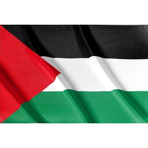 Palestijnse vlag - 150x100 cm - Palestina vlag - Duurzame vlag