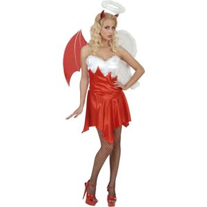 Engel en Duivel Halloween kostuum voor vrouwen - Verkleedkleding - Medium
