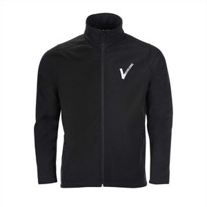 Security softshell jas – Waterafstotend – 2-laags - zwart - Maat 3XL