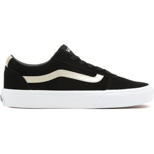 VANS Dames Wm Ward Suede Metalic Black/Gold ZWART 42