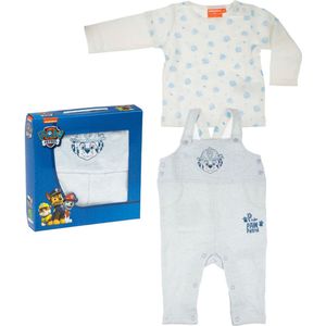 Paw Patrol Set - Baby - 2-Delig - Blauw - Tuinpak + Longsleeve - Maat 80 - 18 Maanden