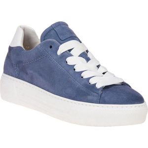 Gabor Comfort Blauwe Sneaker G-leest Uitneembaar Voetbed