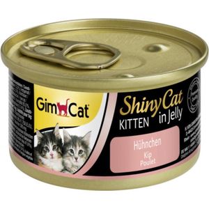 Shinycat Kitten Kip Kattenvoer - 70 gr - 24 stuks