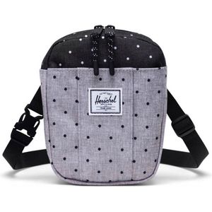 Herschel Schoudertas Cruz Crossbody Polka Dot Crosshatch Grey / Black Grijs Zwart