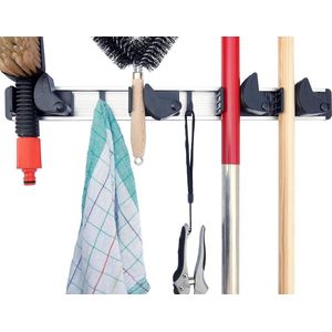 Mophouder-met-klemhouders-en-haken-voor-bezem-en-tuingereedschap-opberglijst-voor-garage-of-tuinhuis