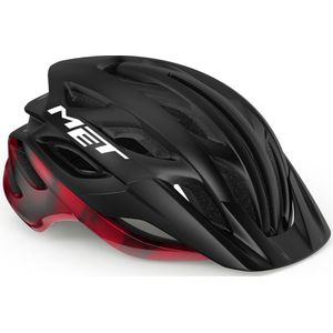 MET Veleno MIPS Fietshelm Mannen & Vrouwen – Fietshelm Mountainbike Volwassenen – Elektrische Fiets – Stadsfiets – Maat S (52-56cm) – Black Red Matt Glossy (Zwart & Rood)