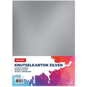 Karton A4 300grs zilver 8/ CREAKIT