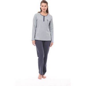 Pijadore - Dames Pyjama Set, Lange Mouwen - XL