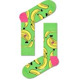 Happy Socks Dames Sokken Met Print Banaan Groen - Maat 36-40