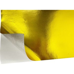 100 x 50 cm | Hitte reflecterende folie goud 400 °C