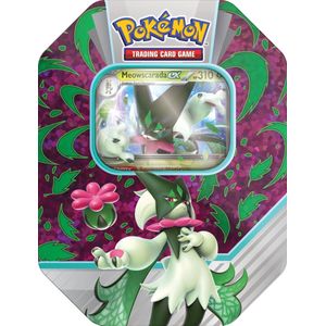 Pokémon Paldea Partners Meowscarada ex Tin - Pokémon Kaarten