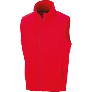 Result Micro fleece gilet R116X - Red - XS