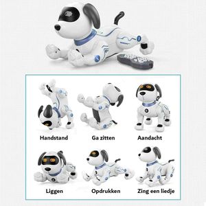 Robot - Robot Hond - Zingende Robot - Voor Kinderen - Afstandbestuurbaar - Progammeerbaar - Spraakgestuurde Acties