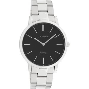 Oozoo Dames horloge-C20031 zilver (38mm)