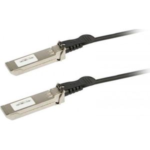 ALLNET SFP+/SFP+, 10Gbit, 1m InfiniBand en Glasvezelkabel Zwart, Zilver