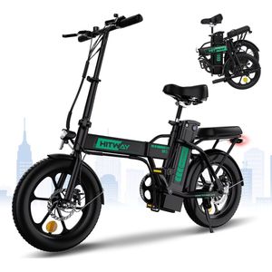 Hitway BK5 - Elektrische Fiets - E-Bike Opvouwbaar - 12Ah Accu- 16 Inch