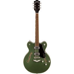Gretsch G5622 Electromatic Center Block Double-Cut V-Stoptail Olive Metallic - Semi-akoestische gitaar
