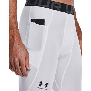 Under Armour UA Heatgear Armour Leggings Heren Sportlegging - Wit