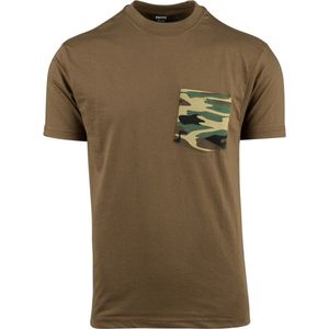 Fostex T-shirt camo pocket coyote