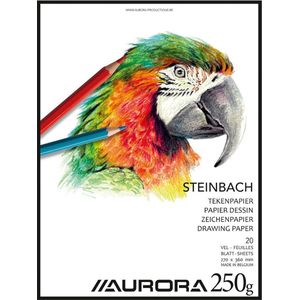 Aurora Tekenblok - Steinbach - 270mm x 360mm - 250g - 20 Vel Tekenpapier
