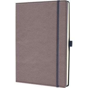 Sigel notitieboek - Conceptum - A4 - 194 pagina's - 80 grams - dots - taupe - SI-CO690