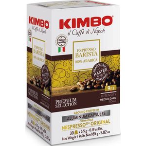 Kimbo Espresso Barista 100% arabica capsule voor nespresso (30st )