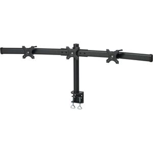 SpeaKa Professional SP-1664324 Monitor-tafelbeugel 3-voudig 33,0 cm (13) - 61 cm (24) Zwart In hoogte verstelbaar, Zw