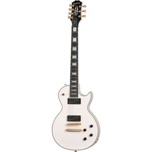Epiphone Matt Heafy Les Paul Custom Origins 7-String Bone White - Signature elektrische gitaar