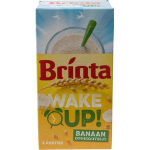 Brinta Wake up Banaan Drinkontbijt Portie Verpakking 30x Zakje 22 gram