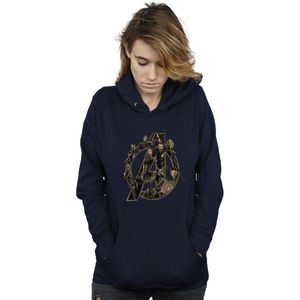 Marvel Dames/Dames Avengers Infinity War Marvel Logo Hoodie