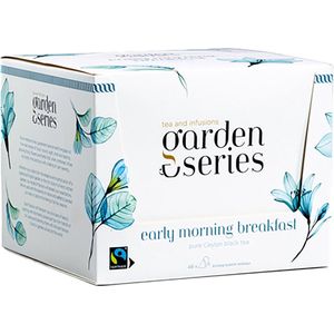 Zwarte Thee - Early Morning Breakfast - Garden Series Box (48 piramidebuiltjes)