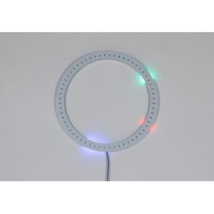 Velleman Klok Brightdot Led 26,5 Cm 12,5w Wit 6-delig