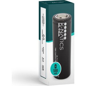 K-NATICS Oplaadbare 26650 Lithium-ion Batterij - 5000mAh - 3.7V