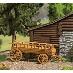 Busch - 2 Heuwagen H0 (5/20) * - BU1385 - modelbouwsets, hobbybouwspeelgoed voor kinderen, modelverf en accessoires