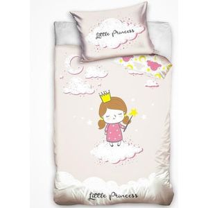 Carbotex Little Prince Dekbedovertrek - 100x135 Cm - Roze