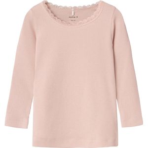 Name It T-shirt Nmfkab Ls Top Noos 13198042 Sepia Rose Dames Maat - 104