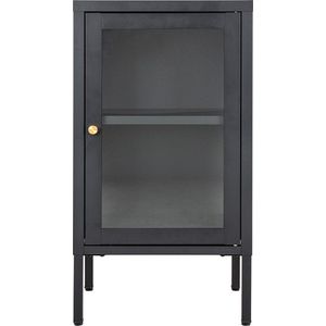 Artichok James cabinet metalen opbergkast zwart - 38 x 70 cm