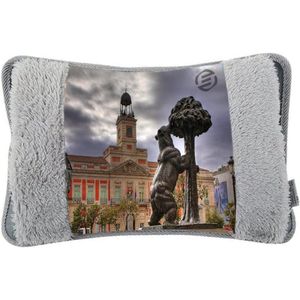 Equivera Elektrische Kruik - Elektrische Kruik - Warmtekussen - Buikverwarmer - Kruik voor in Bed- Warmwaterkruik