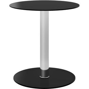 vidaXL Salontafel - Salontafels - Tafel - Tafels - Salontafel 40 cm gehard glas zwart