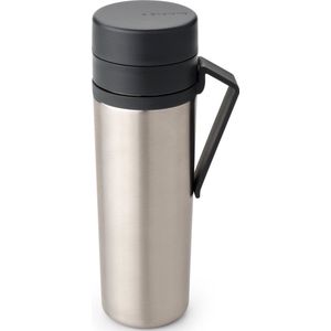 Brabantia Make & Take Thermosfles - Koffiebeker To Go - 500 ml - Dark Grey