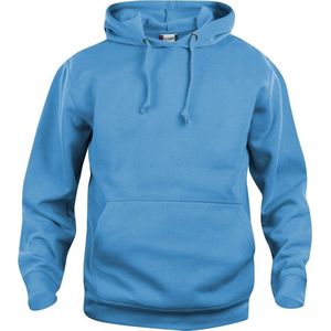 Clique Basic hoody Turquoise maat M