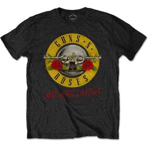 Guns N' Roses - Not In This Lifetime Tour Heren T-shirt - L - Zwart