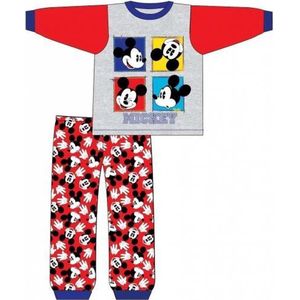 Mickey Mouse pyjama - maat 80 - blauw / rood / grijs - Mickey pyama
