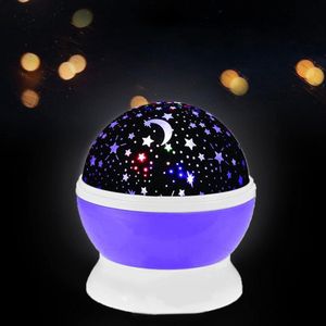 Sky Projector - 3 Modi - 360° Rotatie - Lila - Sterren Projector - Starry Projector Light - Sky Projector Kinderen - Galaxy Projector